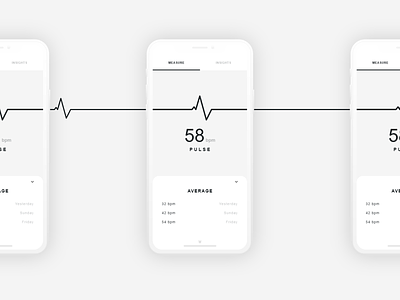 Pulse App Design app design pulse ui ui design ui ux