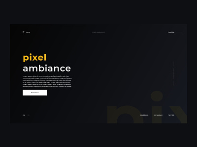 Pixel Ambiance - Design Team adobe xd design webdesign