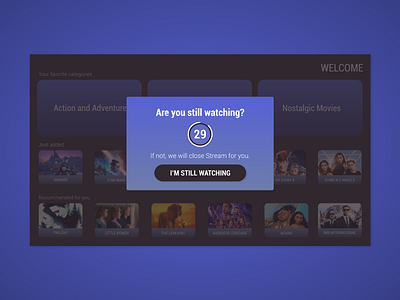 Daily UI #16 adobexd dailyui popup stream