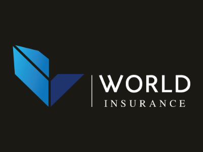 WIS LOGO - WHITE branding design illustration insurance insurance logo logo vector