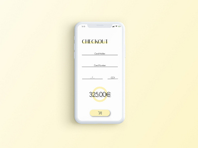Credit Card Checkout - DailyUI #002 credit card dailyui design form design form elements ui ux web website