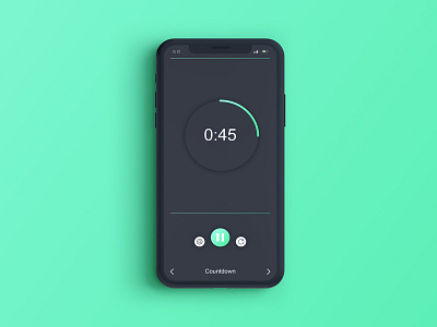 Countdown Timer - DailyUI #014 app countdown countdown timer countdowntimer dailyui design ui ux vector