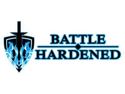 Battle Hardened Gaming Community branding design logo typography vector web website