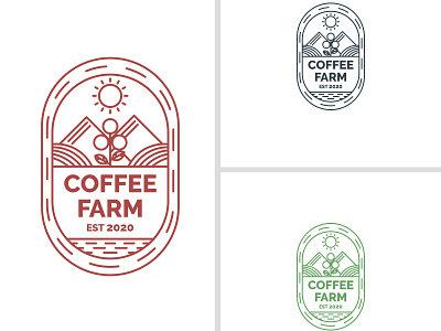 Coffee Farm logo coffee coffee bean coffee shop coffeeshop design farm logo logo concept logo design logo ideas logoawesome logoideas