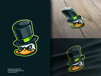 Duck Mascot Logo branding chicken design duck esportlogo esports gaming graphicdesign illustration logo logo concept mascot mascotlogo twitch