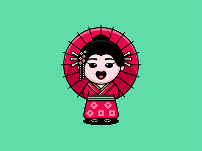 Cute Geisha