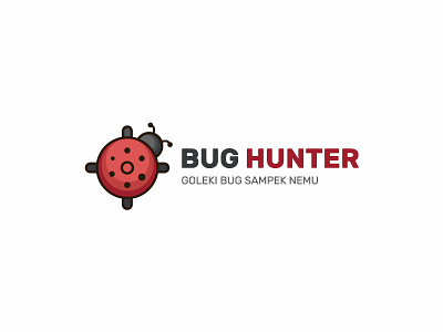 Bug Hunter coding developer geek graphic design identity negativespace programmer tech