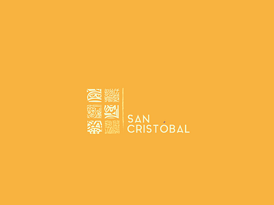 San Cristóbal I best branding branding process country creative logos design freelance logo portfolio style visual identity yellow