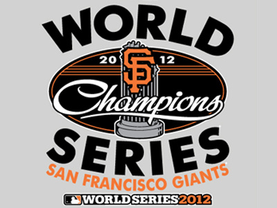 Official World Series Locker room T shirt 2012