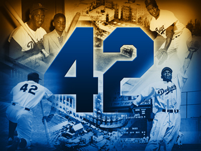 Jackie Robinson Collage by Johnny Wilk on Dribbble