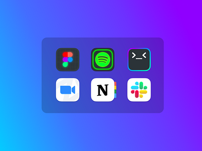 macOS Big Sur Colorful Icons