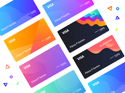 Credit Card - UI Study bank card finance fintech illustration interface study ui ui design