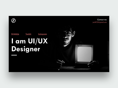 Personal Portfolio Web design graphic design landingpage portfoliodesign portfoliowebsite typography ux web