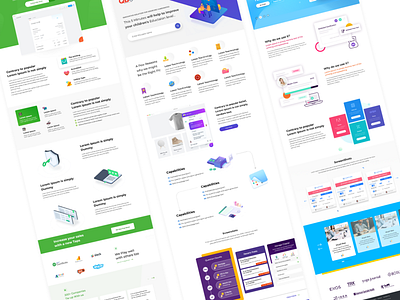 landing pages design ux web