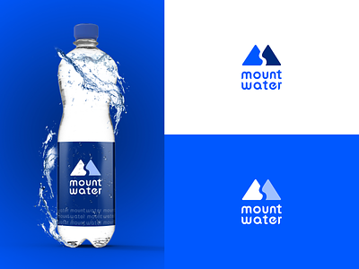 Mount Water logo branding branding design icon identity logo mountain vector water