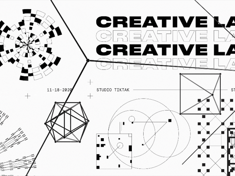 STUDIO TIKTAK - CREATIVE LAB ae aftereffects animation branding c4d cinema4d design motion motion design typography