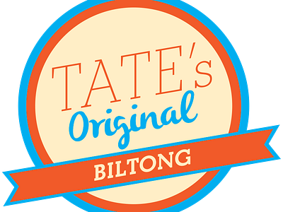 Tates Original Logo artisan biltong branding