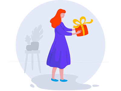 Best Gift design gift gift box illustration pottery website