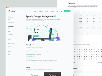 Systala Design Styleguide v2.0