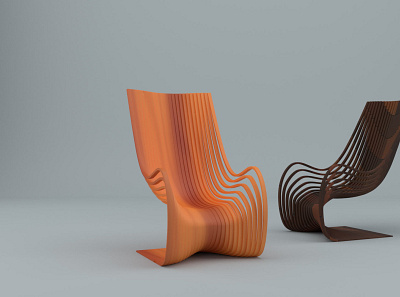 Pipo Chair 3d 3d art blender3d cycles design illustration