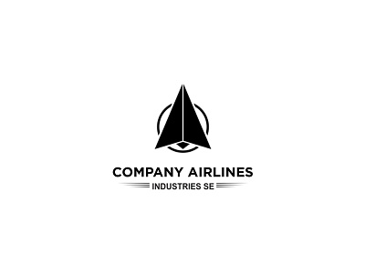 Airline company logo airline branding company industries logo logodesainer logogram monogram