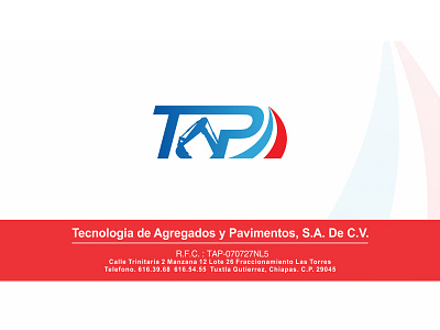 Logo Tap Construction branding company industries logo logodesainer logogram monogram