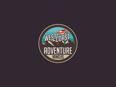 West Coast Adventure Viches adventure branding coast desain ilustrasi logo logodesainer logogram viches west