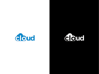 Cloud Logo industri logo logo cloud logodesainer logogram merek minimal monogram perusahaan sederhana