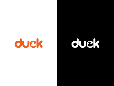 Duck Logo Negative Space
