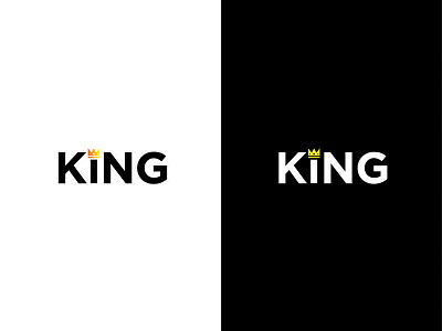 King Logo branding industri logo logodesainer logogram monogram perusahaan sederhana