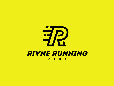 Rivne Running Club club logo logotype rivne running sport sports