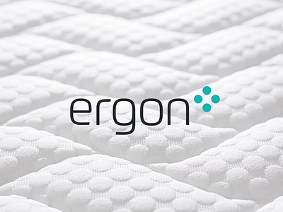 Ergon bed brand branding concept confort creative design graphic design inspiration ispire logo logo design matress minimal plus