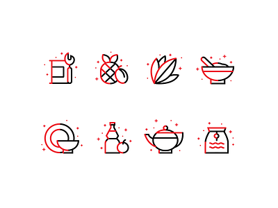 Icons 2 for Chinese food