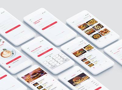 Food store Mobile App Design android app app apps food food app food delivery foodie mobile mobile app mobile application mobile ui mobile ux ui ux