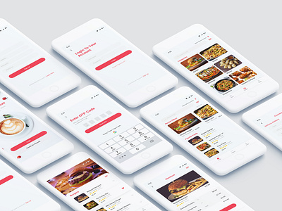 Food store Mobile App Design