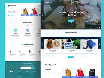 Backpack Booking Website Homepage bagpack design landing page landing page design landing page ui landingpage user experience user interface user interface design userinterface web web design website website concept website design