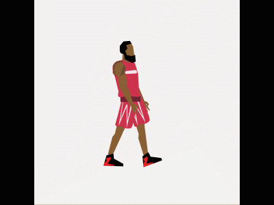 James harden animated after effects animation design illustration