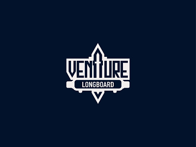 Venture Longboard adobe illustrator branding design digital art icon identity illustration ilustrator inspiration lettering logo logotype type typography vector