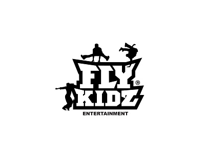 Flykidz Logo adobe illustrator branding design digital art icon identity ilustrator logo logotype type typography vector