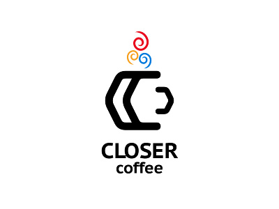 Closer Coffee adobe illustrator artwork branding design digital art icon identity illustration illustrator ilustrator inspiration logo logotype minimal type typografy typography vector