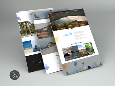 Travel Website Design adobe xd sketchapp ui ux uidesign uxdesign website design