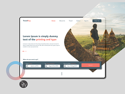 Online Flight Booking Design