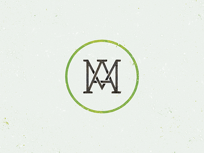 Sunday Morning Monogram lettering logo mongram type typography