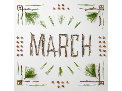 March Typography