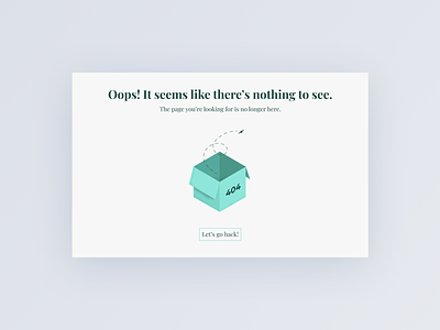 Daily UI - 404 Page 404 404 page box brush daily ui error fly grain illustration illustrator isometric isometric illustration textured ui ui design webdesign