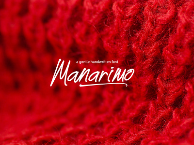 Manarimo Free Handwritting Font