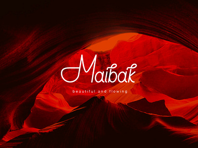 Maibak free font