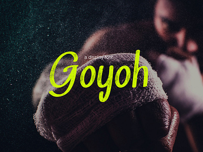 Goyoh free design font