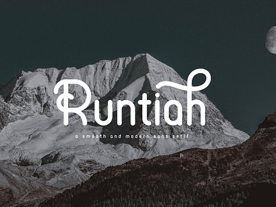 Runtiah Free Font