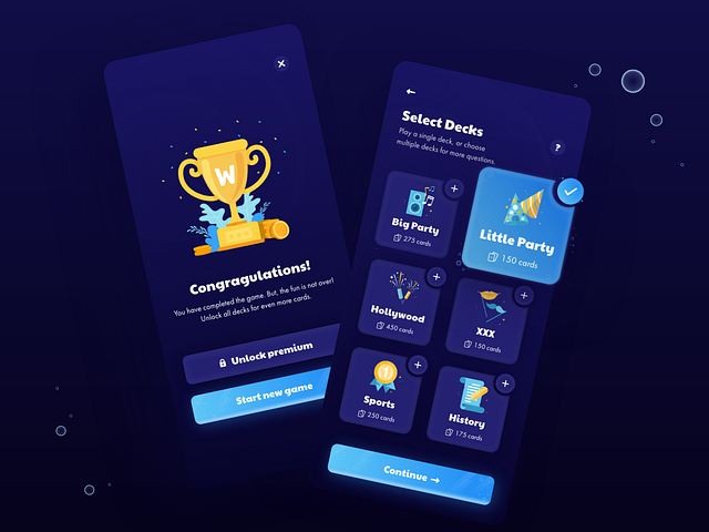Quiz App designs, themes, templates and downloadable graphic elements ...